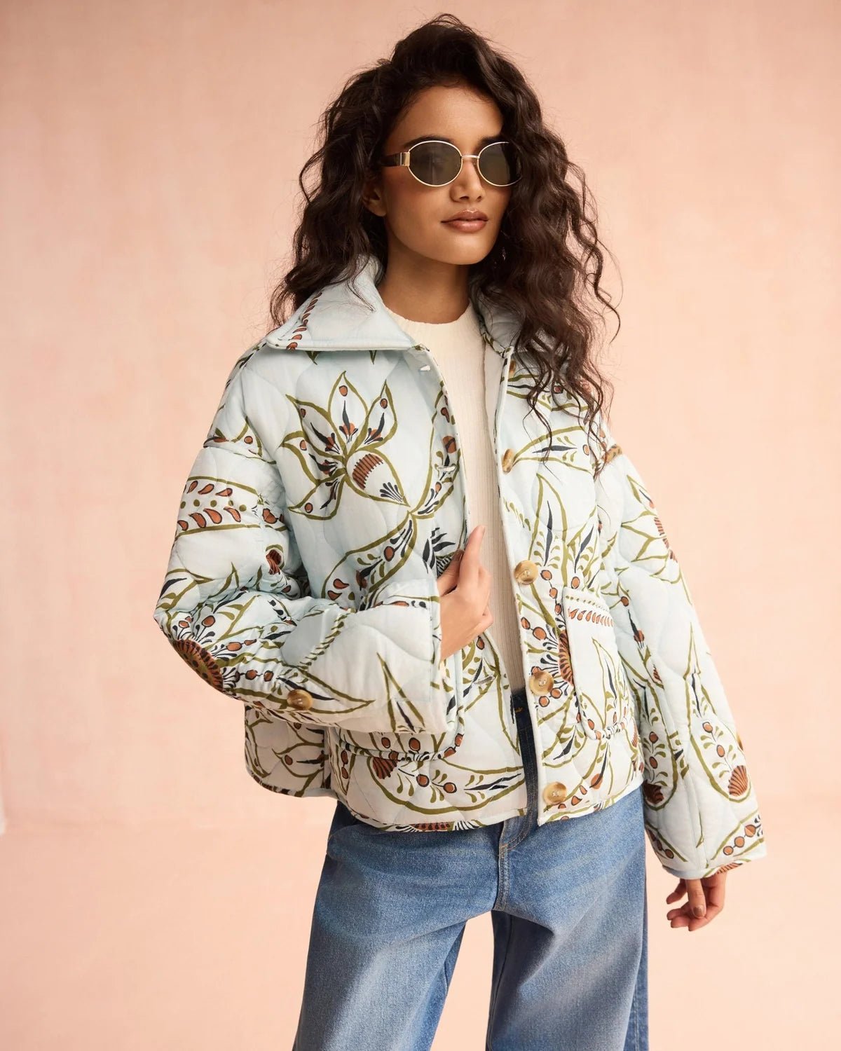 Goldie Quilted Jacket - Elle Maxine