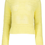Good Sport Pointelle Sweater - Citrus - Elle Maxine
