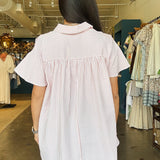 Griffin Oversized Button Down Top - Elle Maxine