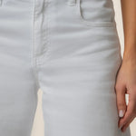 Hailey High Rise Short - Optic White - Elle Maxine