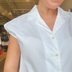 Hampton Top - White - Elle Maxine