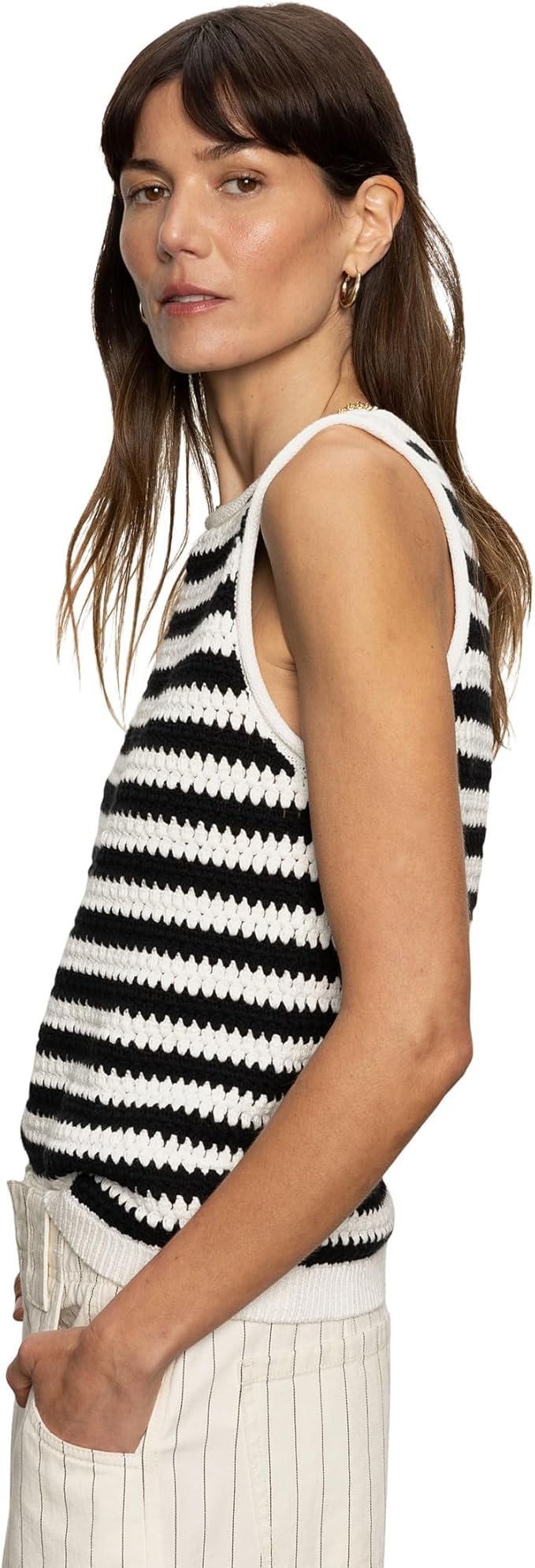 Hand Crochet Shell Top - Elle Maxine