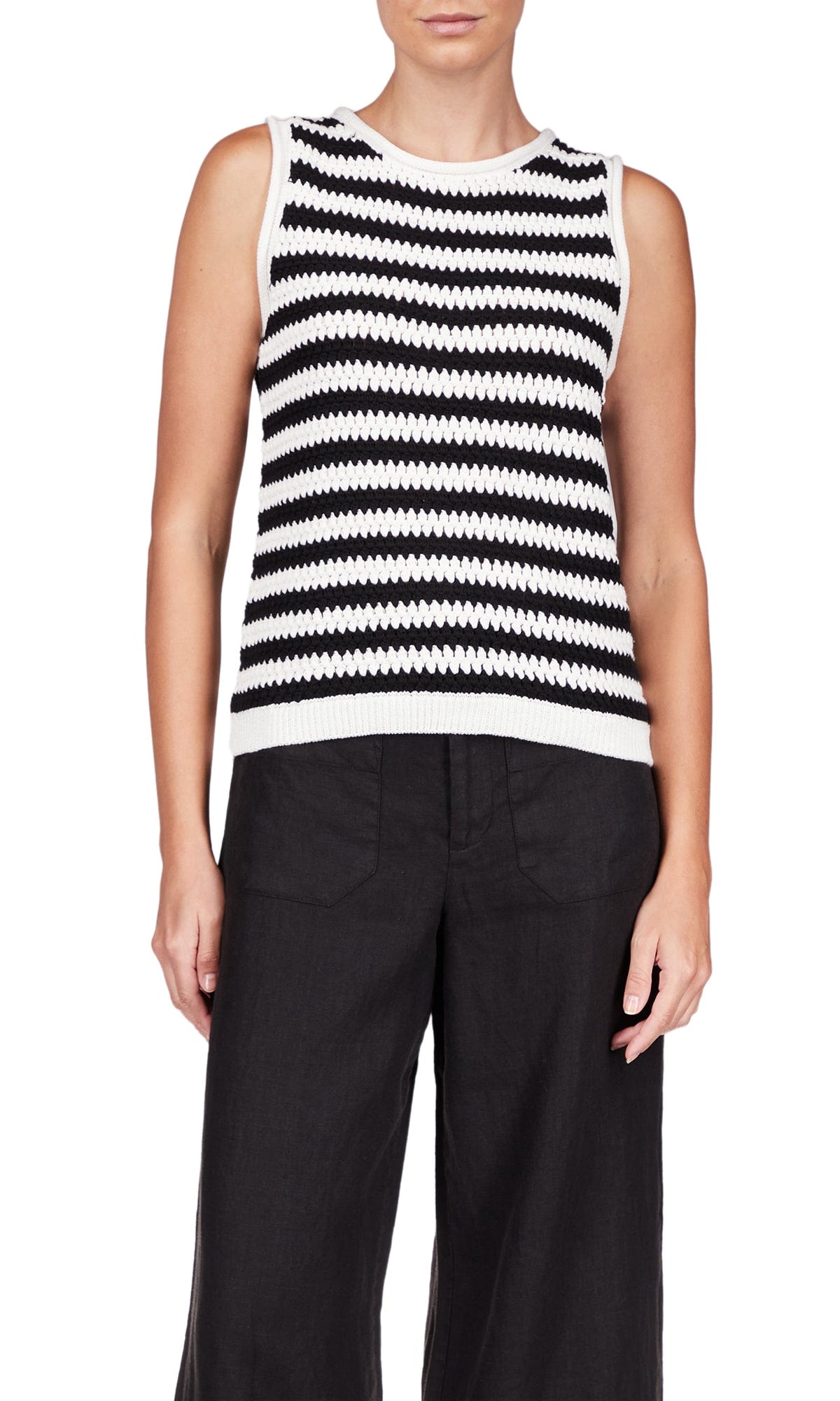 Hand Crochet Shell Top - Elle Maxine