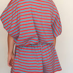 Harbor Stripe Terry Short Set - Elle Maxine