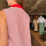 Hattie Collared Stripe Dress - Elle Maxine