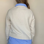 Hattie Two-By Button Up Sweater - Elle Maxine
