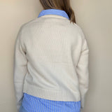 Hattie Two-By Button Up Sweater - Elle Maxine