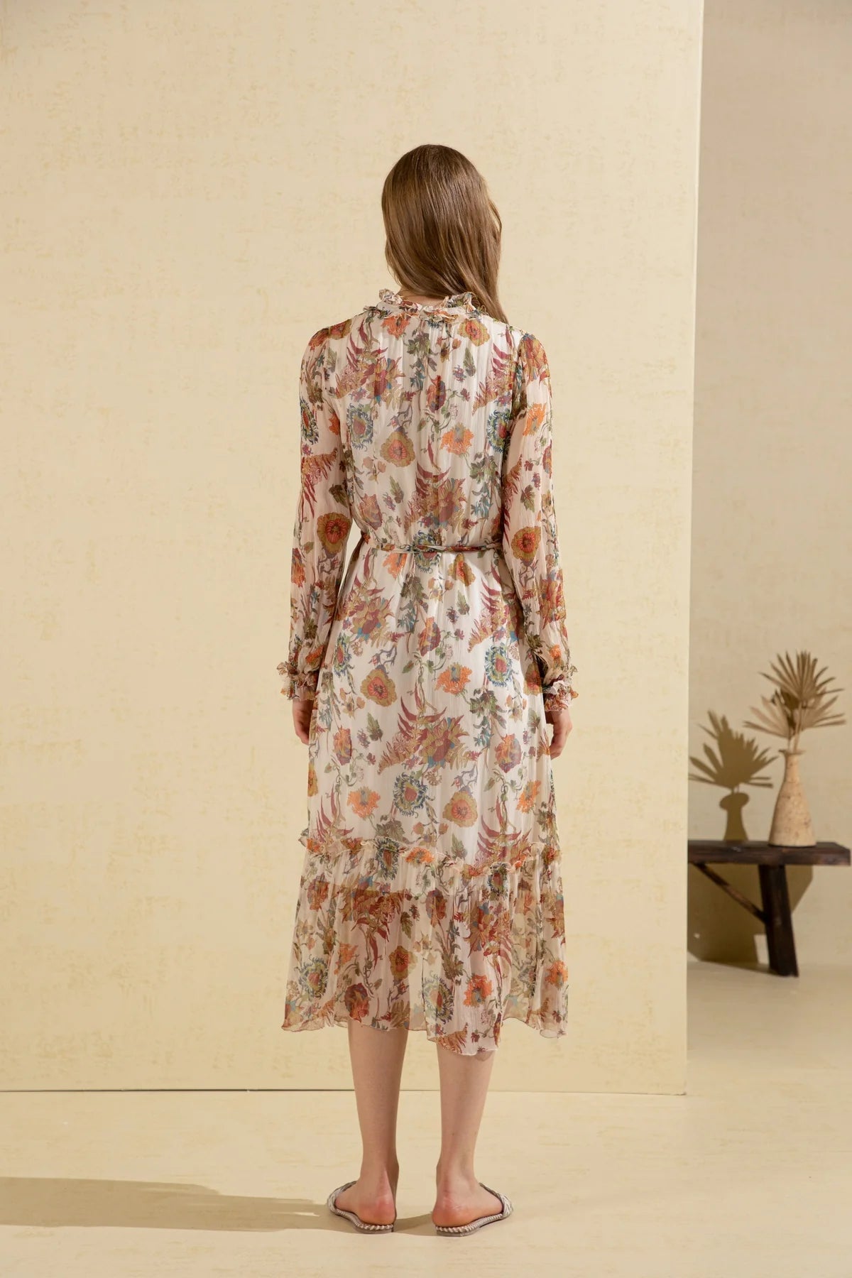 Helena Silk Dress - Elle Maxine