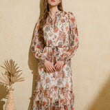 Helena Silk Dress - Elle Maxine