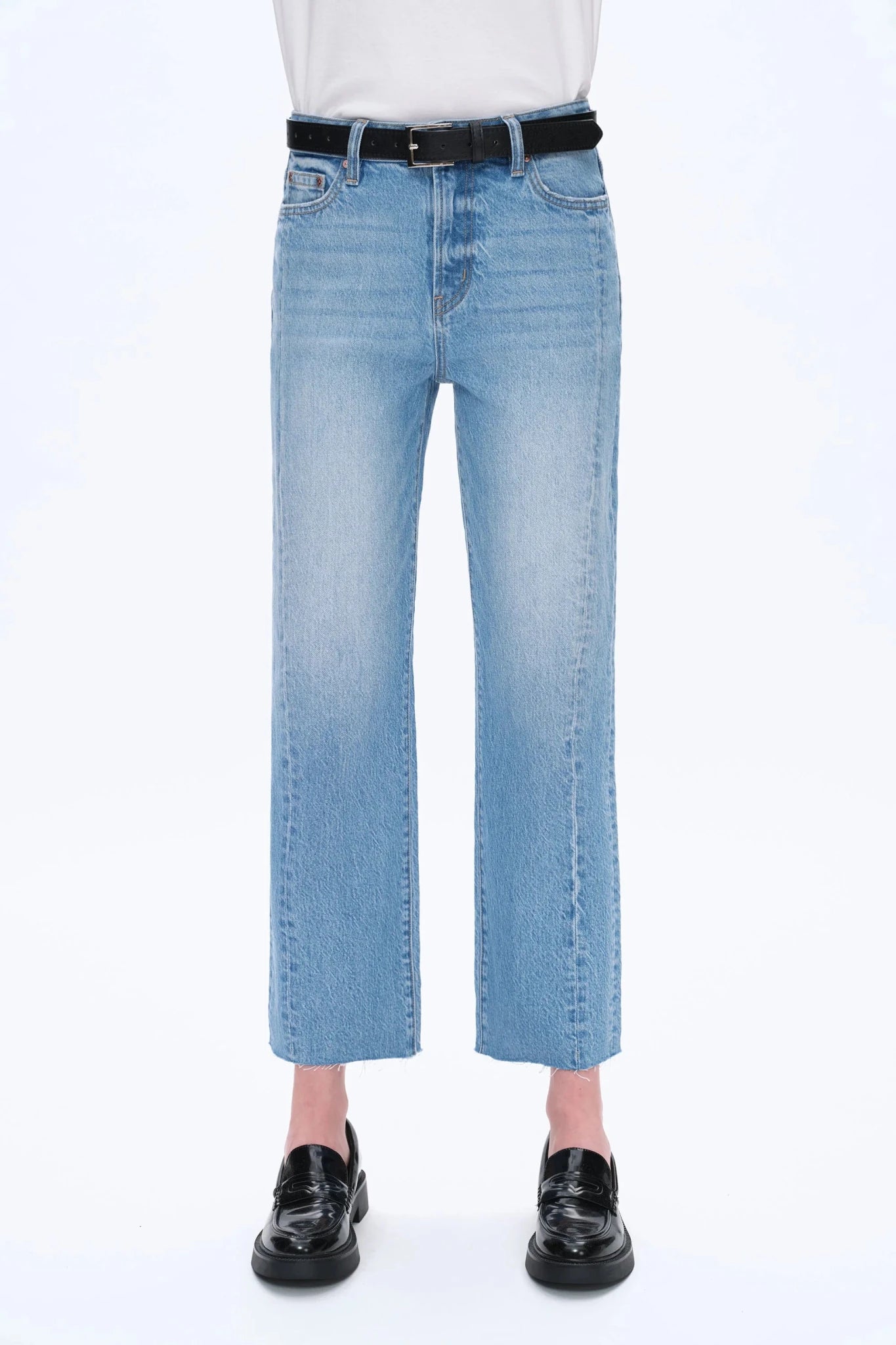 High Rise Straight Leg - Medium - Elle Maxine