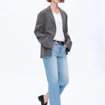 High Rise Straight Leg - Medium - Elle Maxine