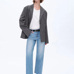 High Rise Straight Leg - Medium - Elle Maxine