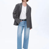 High Rise Straight Leg - Medium - Elle Maxine