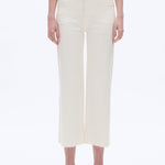 High Rise Wide Leg - White - Elle Maxine