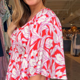Holis Maxi Dress - Persimmon - Elle Maxine