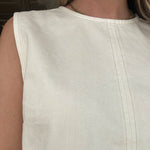 Holly Sleeveless Blouse - Birch - Elle Maxine