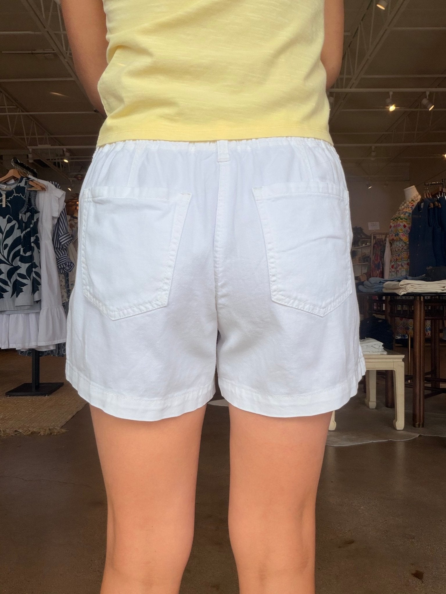 Idyll Tie Short - Chalk - Elle Maxine