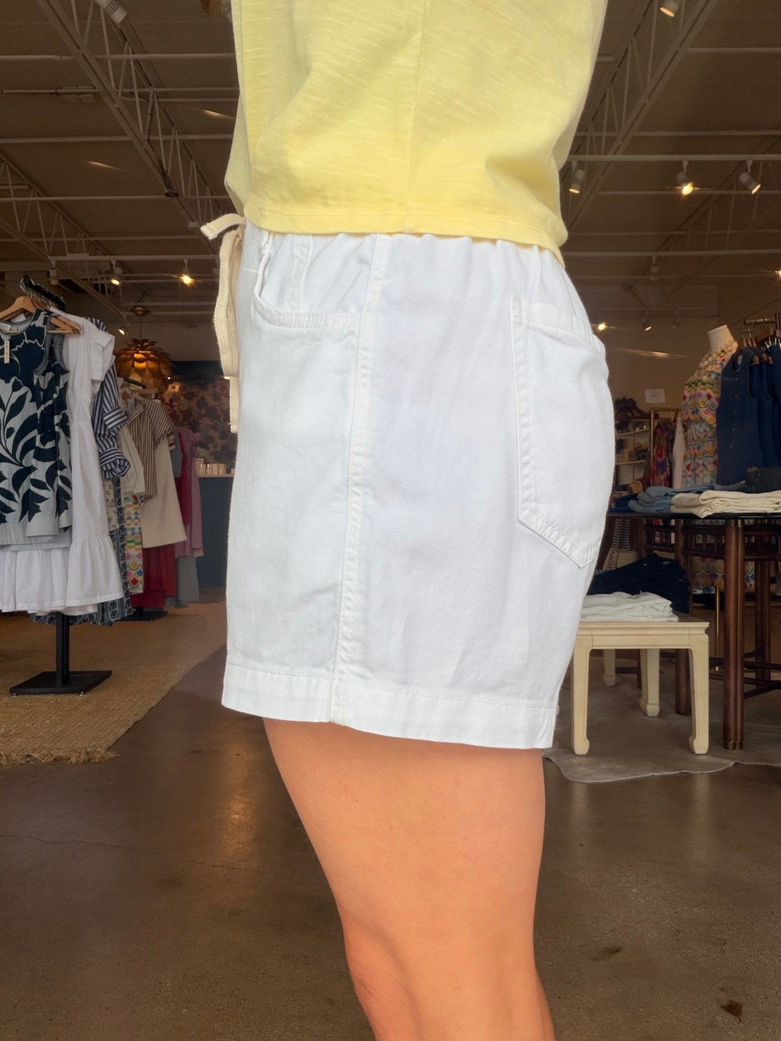 Idyll Tie Short - Chalk - Elle Maxine
