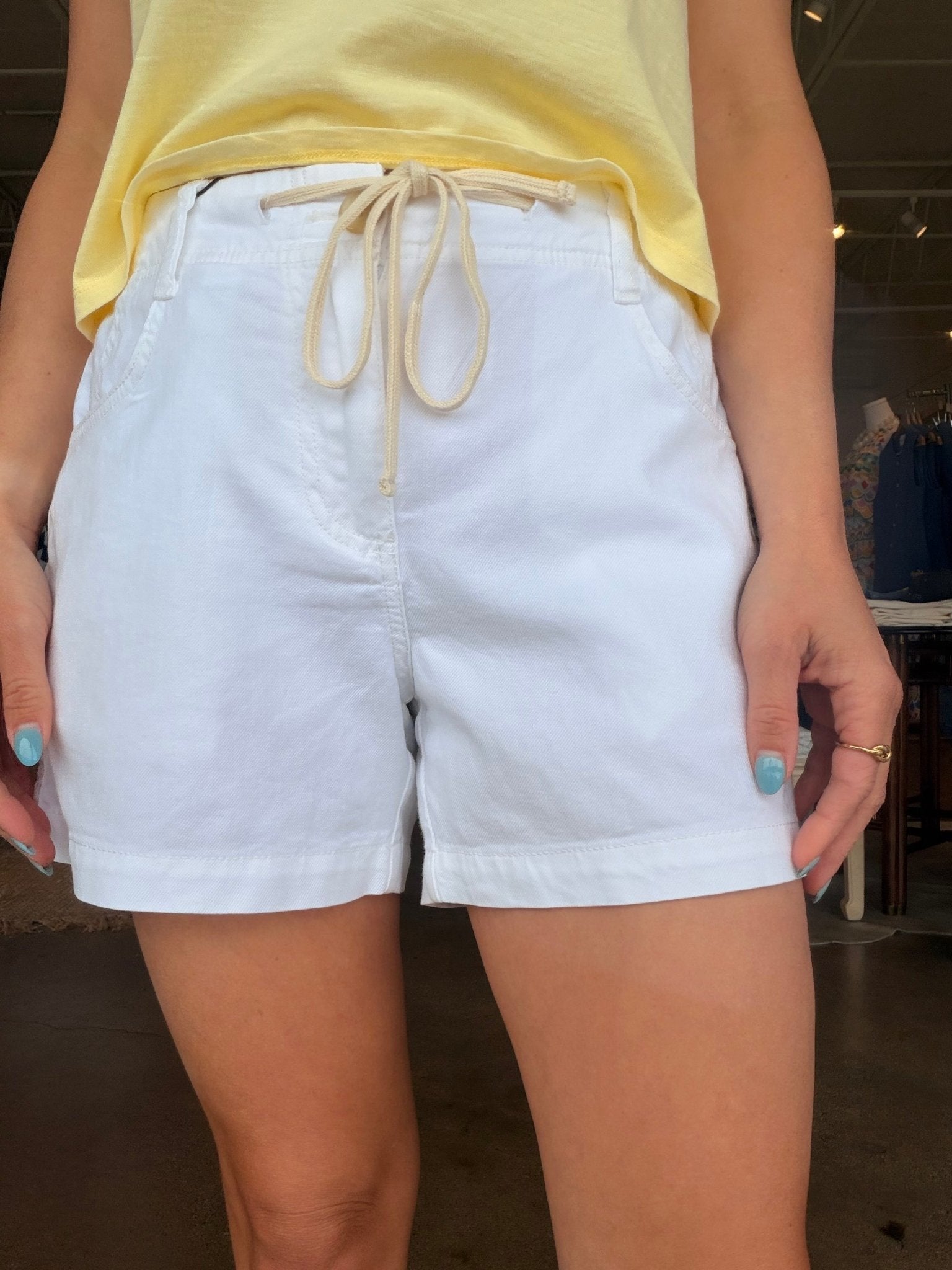 Idyll Tie Short - Chalk - Elle Maxine