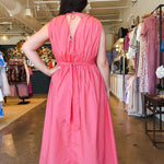 Ilona Floral Belted Dress - Elle Maxine