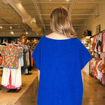 Ina Top - Blue - Elle Maxine