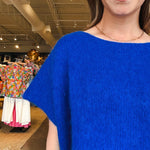 Ina Top - Blue - Elle Maxine