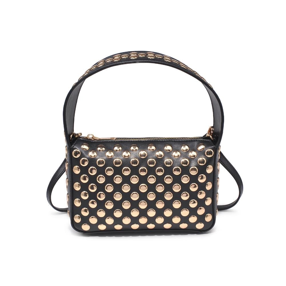 Isabel Studded Crossbody - Black - Elle Maxine