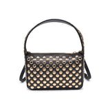 Isabel Studded Crossbody - Black - Elle Maxine