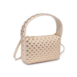 Isabel Studded Crossbody - Oatmilk - Elle Maxine