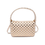 Isabel Studded Crossbody - Oatmilk - Elle Maxine