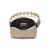 Isabel Studded Crossbody - Oatmilk - Elle Maxine