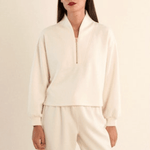 Isla Soft Knit Quarter Zip Pant Set - Elle Maxine