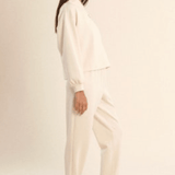 Isla Soft Knit Quarter Zip Pant Set - Elle Maxine