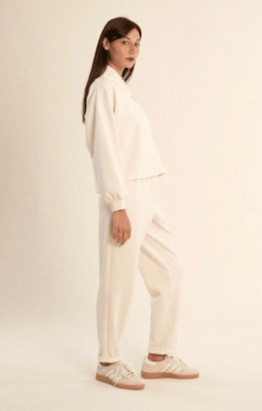 Isla Soft Knit Quarter Zip Pant Set - Elle Maxine