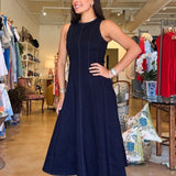Jackie Denim Midi Dress - Elle Maxine