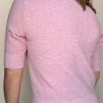 Jackie Short Sleeve Collared Sweater - Elle Maxine
