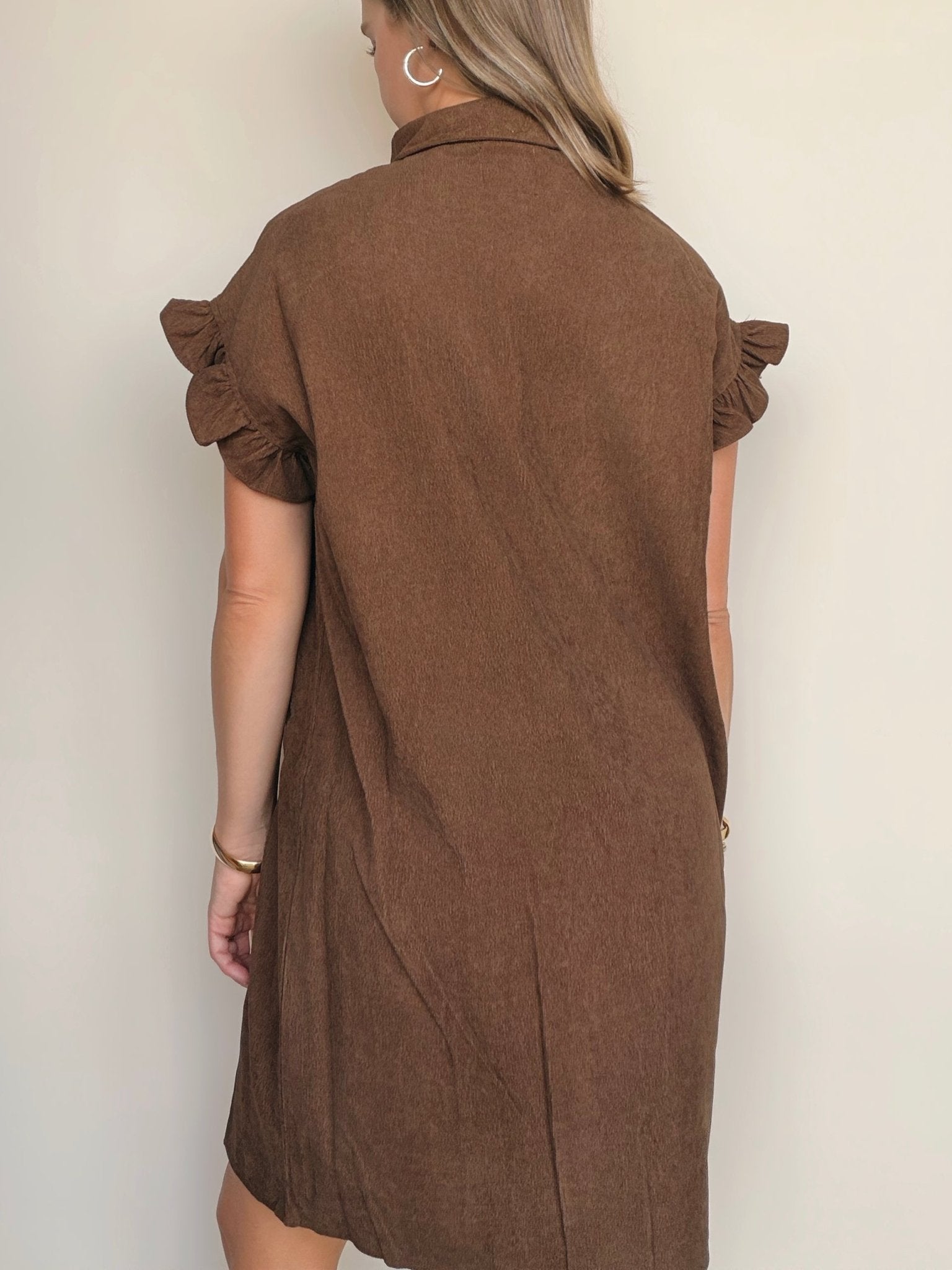 Jamie Collared Shift Dress - Elle Maxine