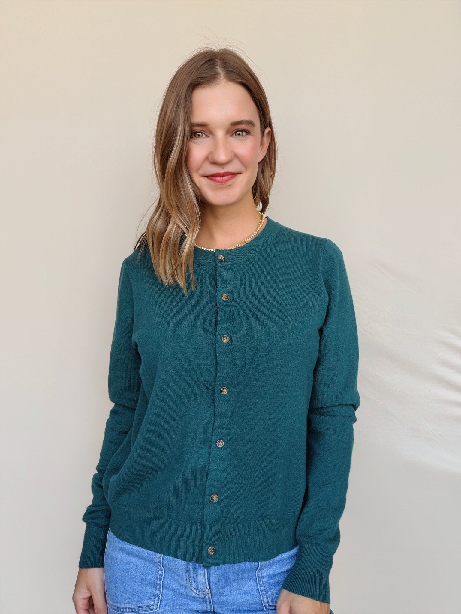 Jane Button Down Cardigan - Elle Maxine