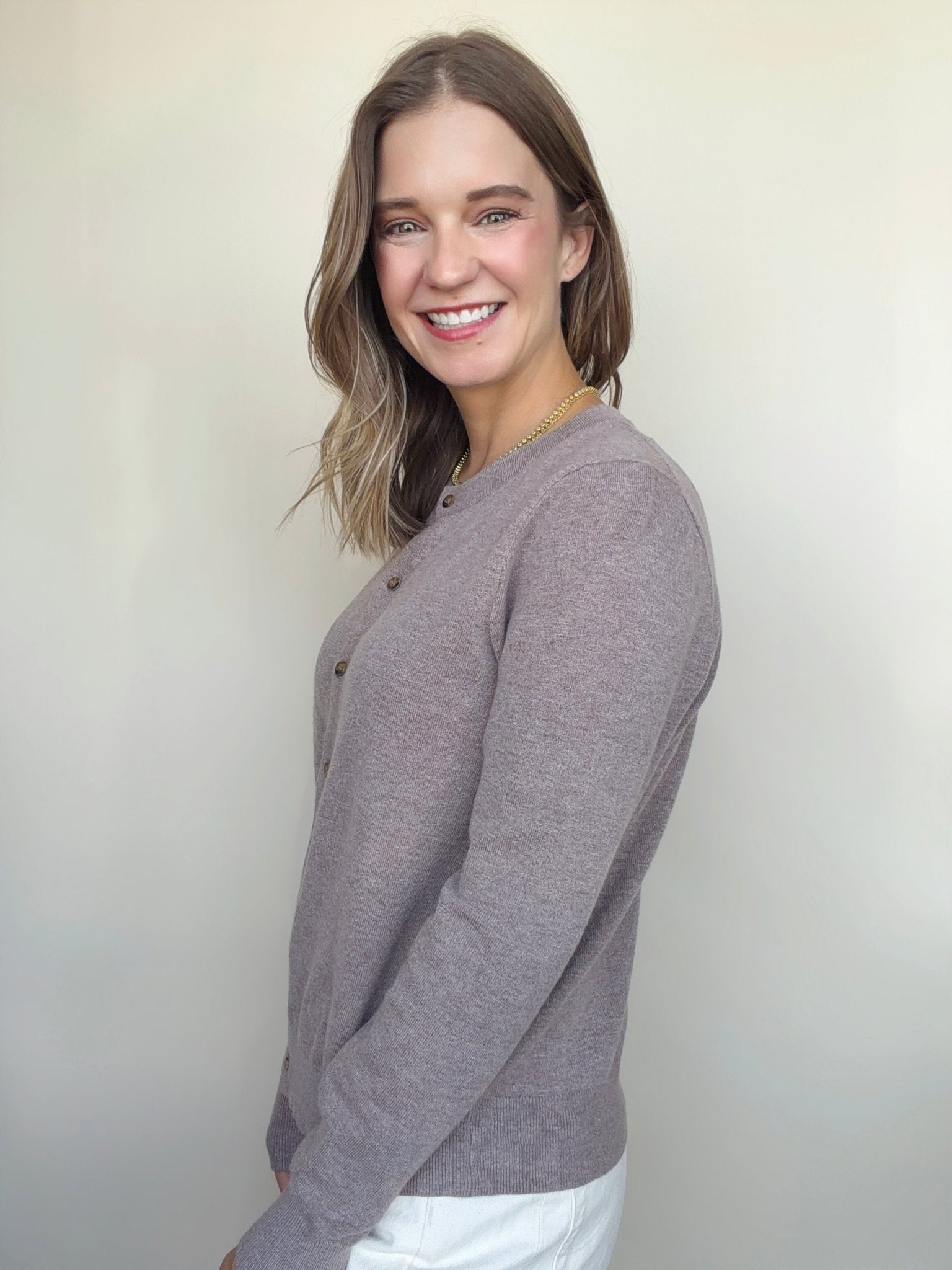 Jane Button Down Cardigan - Elle Maxine