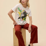 Janis Joplin Scrapbook Art Boyfriend Tee - Elle Maxine