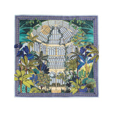 Jardin Blue Mini Scarf - Elle Maxine