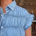 Jenna Dress - Chambray - Elle Maxine