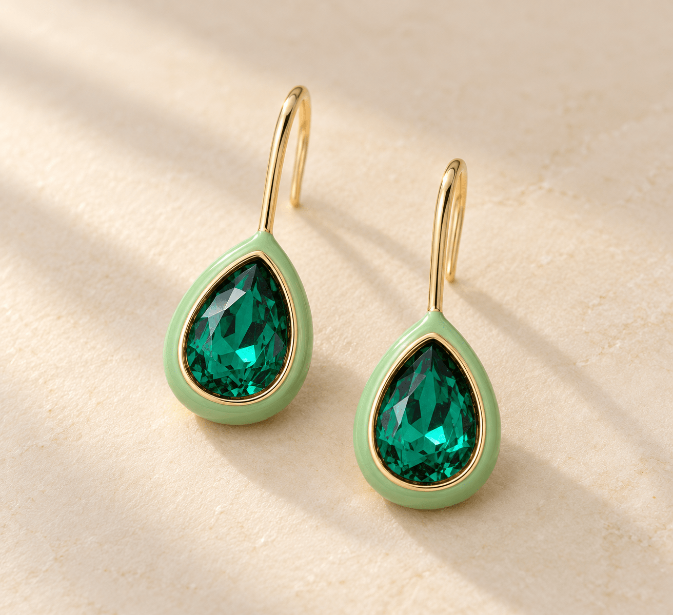 Jewel Drop Earrings - Elle Maxine
