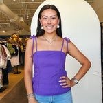 Jodi Peplum Cami Top - Elle Maxine