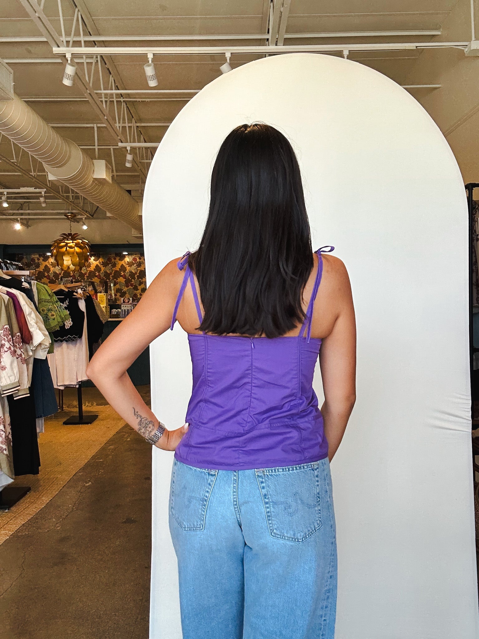 Jodi Peplum Cami Top - Elle Maxine