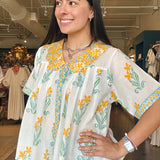 Jolene Collared Floral Top - Elle Maxine