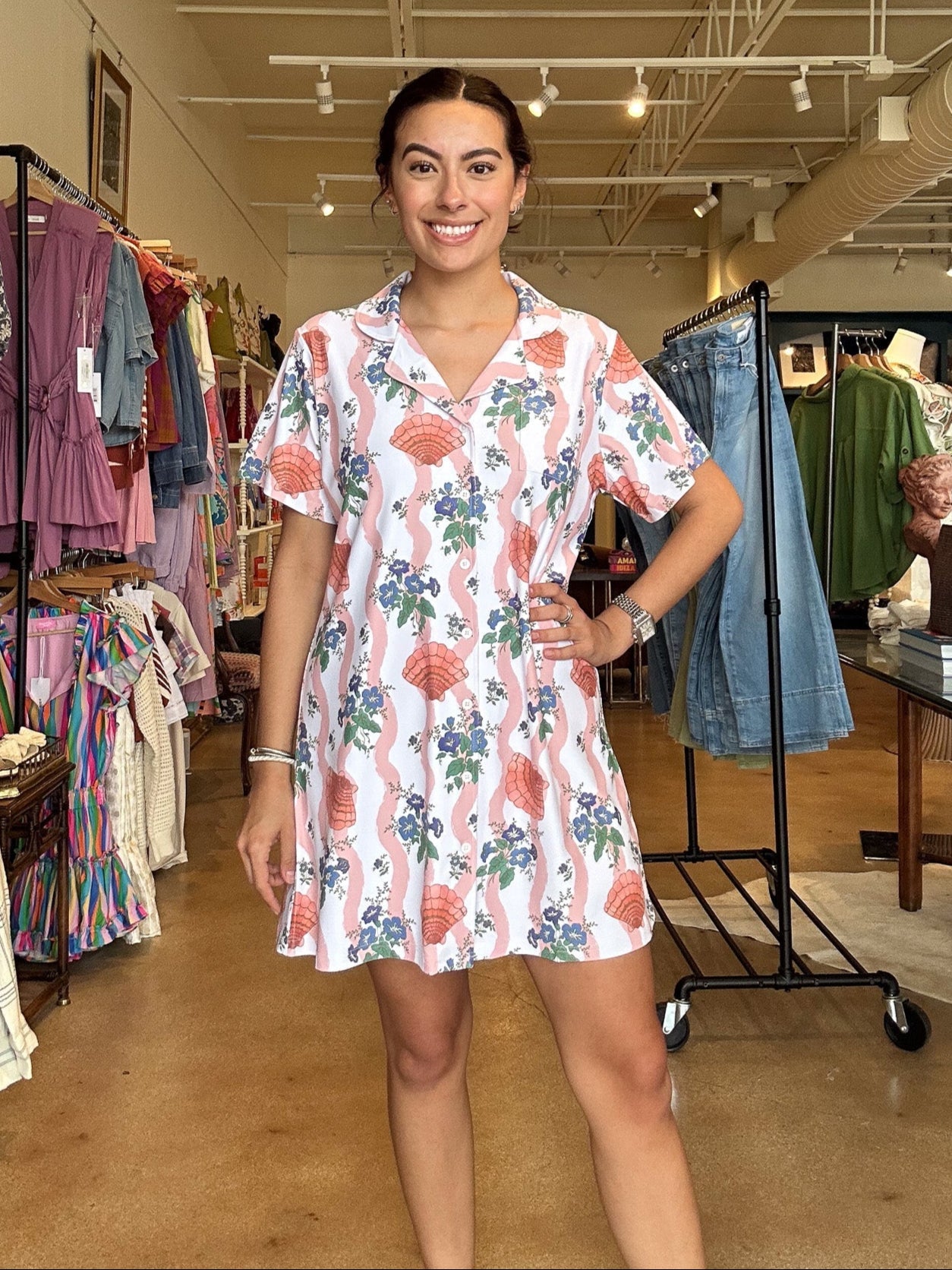 Josie Dress - Shell Garden - Elle Maxine