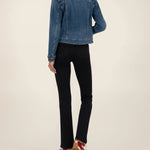 Julia Crop Denim Jacket - Elle Maxine