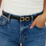 Julien Belt- Black - Elle Maxine
