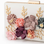 Juliet Flower Clutch Bag - Elle Maxine